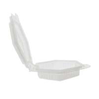 Plastic Container 125cc Transparent 122x127x35mm - 500 pcs/box