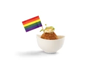Rainbow Flag Picks (FSC) - 500 pcs/box