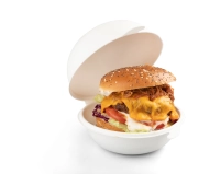 Bagastro Ø 150mm Hamburger Box - 20 pcs/box.