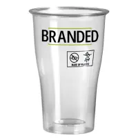 Custom Printed Plastic Cup Pulsar Soul (PET) 10oz (12oz max)