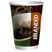 Double-Walled Printed Cups 300cc/12oz