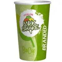 Bio Milkshake Cups Custom PLA 500cc/20oz