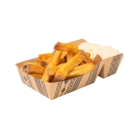 French Fry Tray A7-1 90x70mm Maori - 500 pcs/box