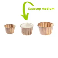 Portion Cup Brown Medium: 55 ml - 2OZ - 5,000 pieces