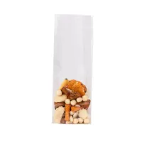 Block Bottom Bag 60 + 40 x 200 mm - 40my - 1,000 pieces