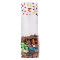 Block Bottom Bag 80 + 50 x 250 mm Sinterklaas - 1,000 pieces