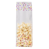Block Bottom Bag 100 + 60 x 280 mm Confetti - 1,000 pieces