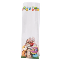 Block Bottom Bag 70 + 40 x 220 mm Easter Bunny - 1,000 pieces