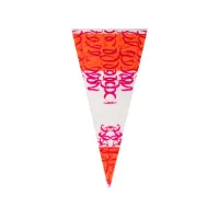 Orange/Red Cone - 180 x 370 mm - 0.5 lb - 1,000 pcs