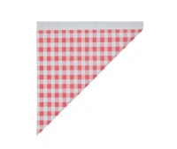Paper Cone K17 – 170mm – Red Checkered - 5 kg/box