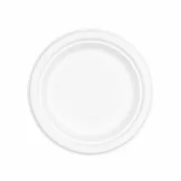 Sugarcane Plate - ø17cm - 1,000 pcs/box