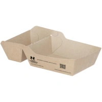 Fries Box A7+1 - Cardboard - 14.5x7x3.5 cm - "Notpla" - 720 pcs/box.