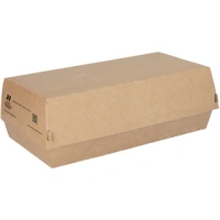 Baguette Box - Cardboard - 22x10.7x7.5 cm - "Notpla" - 130 pcs/box.