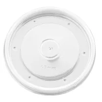 PP Lid for Ice Cream and Soup Cups Ø96mm - 500 pcs/box.