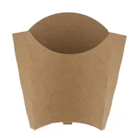 Medium Kraft French Fry Tray - 1,000 pcs/box.