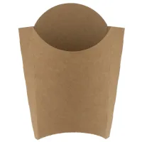 Large Kraft French Fry Container - 1,000 pcs/box