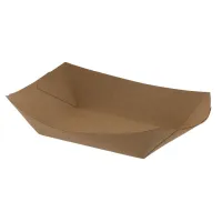 Snack Containers Kraft 405ml - 500 pcs/box.