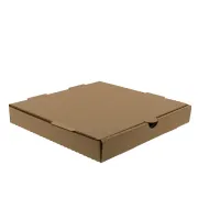 Kraft Pizza Box - 26x26x4cm - 50 pcs/carton