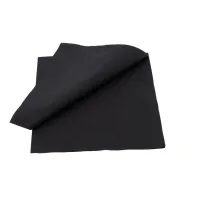 Cellulose Napkins 2-ply 25x25cm Black - 6,000 pcs/ctn.