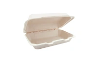 Hamburger Box Sugarcane - 232x156x76 mm - Beige - 200 pcs/box