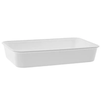Microwave Container PP 500ml - White - 170x115x40mm - 500 pcs/box