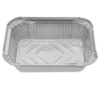 Aluminum Tray Rectangular 900ml 195×145×55mm – 1,000 pcs/box