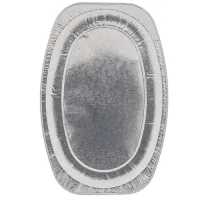 Aluminum Serving Platter Oval 55cm - 50 pcs/ds.