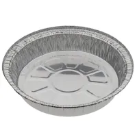 Round Aluminum Tray 930ml Ø232x47mm – 500 pcs/cs.