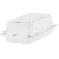 Pastry/Bun Blister APET H65 600 pieces