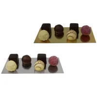 Bottom Board for Block Bottom 160 + 80 x 360mm Gold/Silver - 250 Pieces
