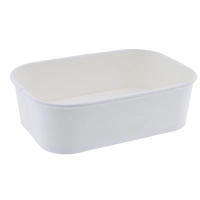 Meal Container White 750cc - 300 pcs/box