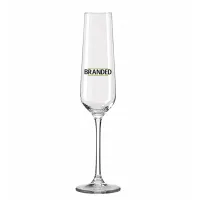 Esprit Champagne Flute (7.1oz) - Glass - Custom Print