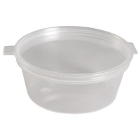 PP Lid Cup with Fixed Lid - ø70mm - 60cc - 1,000 pcs/ds.