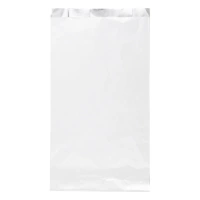 Paper Grill Bag with Aluminum Interior - White - 29x16x5.5cm - 500 pcs/box.