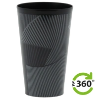 Reusable Coffee Cup WAVES - 200cc - PP360 - 100 pcs/box