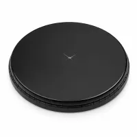 Black X-slot lid for milkshake cup Ø90mm - 300 pcs/box