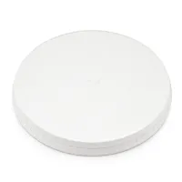 Lid for milkshake cup White X-slot Ø90mm - 200 pcs/box