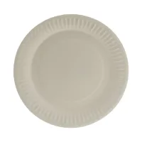 Cardboard Plate White Ø18cm - 1,000 pcs/box