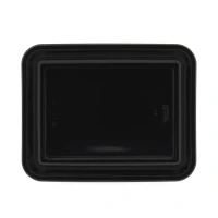 Meal Tray CPET 227/35 1C Black - 320 pcs/box