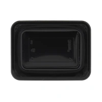Meal Tray CPET 171/50 1C Black - 384 pcs/box.
