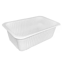 Food Tray PP/1V mp2500 White - 368pcs/box.