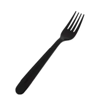 Reusable Fork 182mm Black PPMF - 1,000 pcs/box
