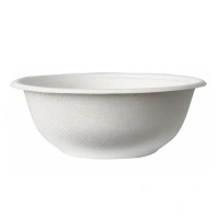 Bowl - Sugarcane *pure* - 200 ml - Ø 11.2 cm · 4.2 cm - 200 pcs/box