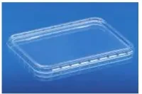 LID 390 CLEAR PET 180X135X8.5MM P400