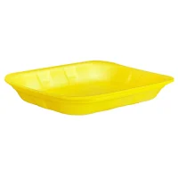 Foam Tray 218x135x25mm Yellow 73/XPS - 900 pcs/box