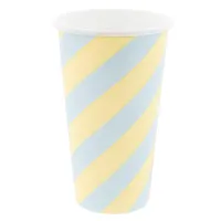 Swirl Paper Milkshake Cup 500ml/20oz - 1,000 pcs/box.