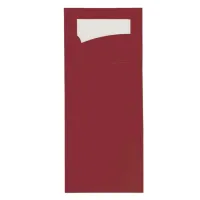 POCHETTE BURGUNDY 95X220MM