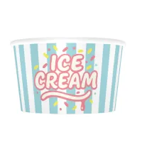 ICE CREAM CUP BLUE 12OZ P1000
