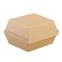 Kraft Cardboard Hamburger Box - 400 pcs/box