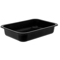 Menu Tray PP 187/36 1C Black - 696 pcs/ds.
